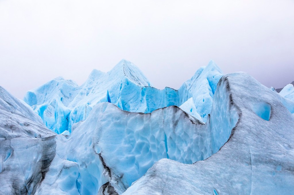 Glacier ice, Patagonia